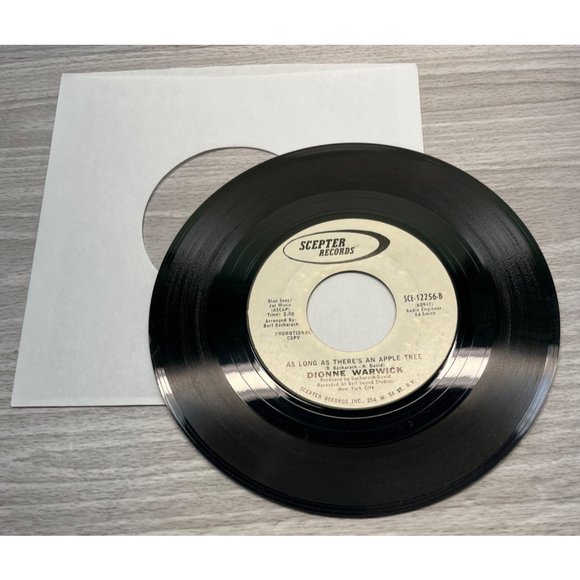 Dionne Warwick Odds And Ends / As Long As There's An Apple Tree 45 Soul Promo - Picture 4 of 4